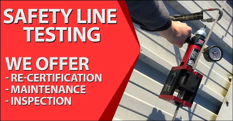 Safety Line Testing Telford Roofing - Telford, Shropshire